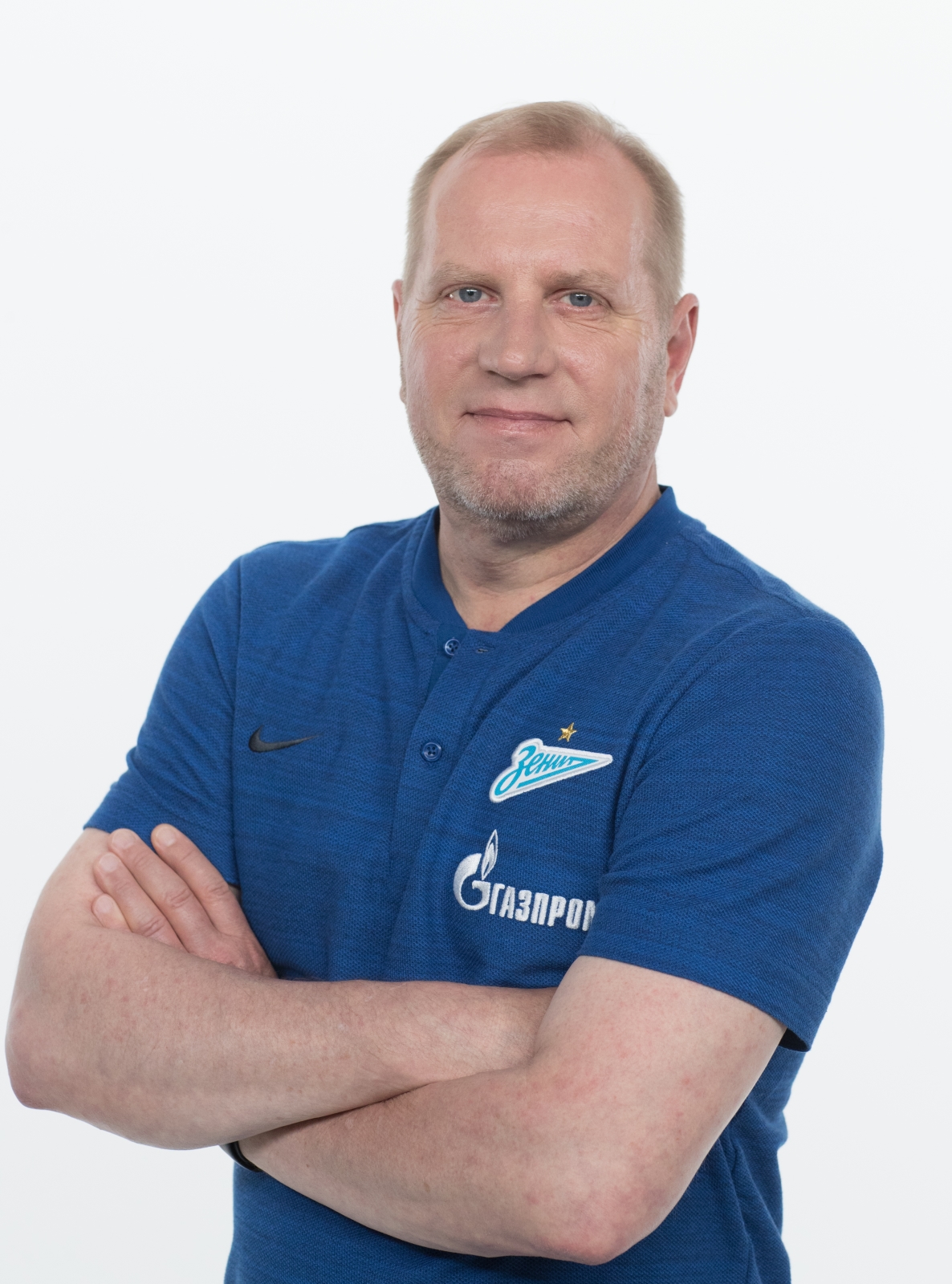 Фотосессия футболистов и тренеров основного состава ФК «Зенит» сезона 2018/19