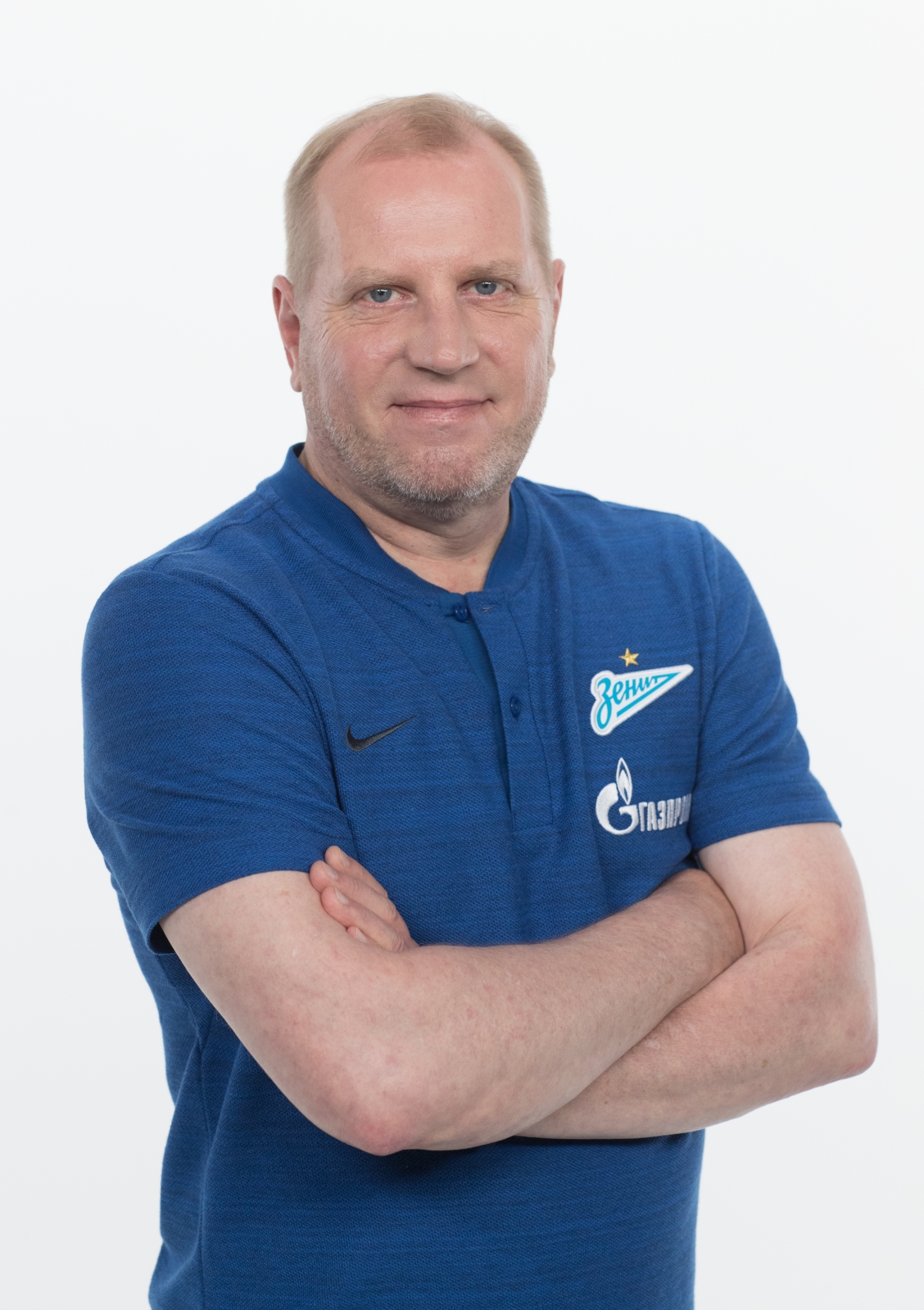 Фотосессия футболистов и тренеров основного состава ФК «Зенит» сезона 2018/19