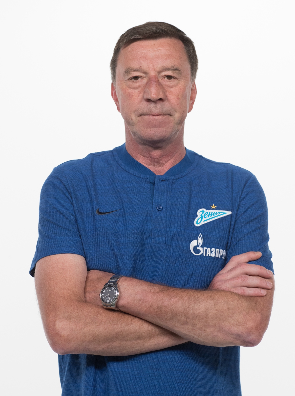 Фотосессия футболистов и тренеров основного состава ФК «Зенит» сезона 2018/19