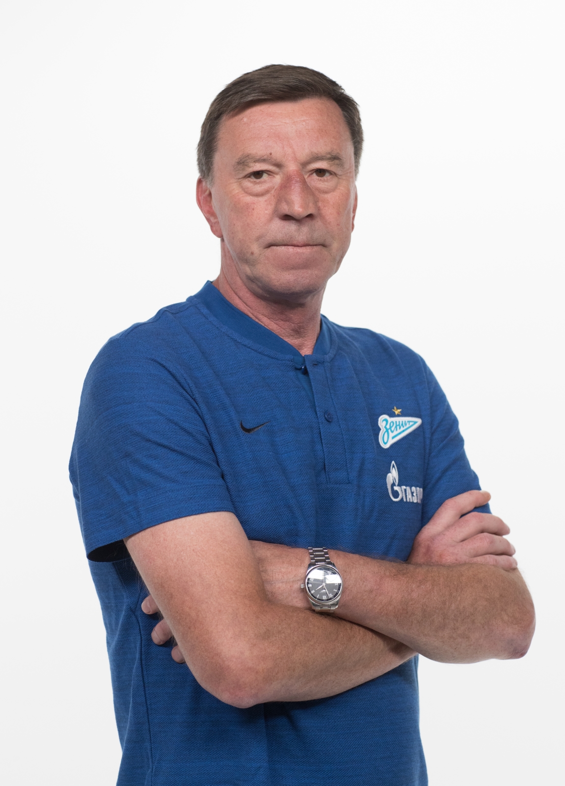 Фотосессия футболистов и тренеров основного состава ФК «Зенит» сезона 2018/19