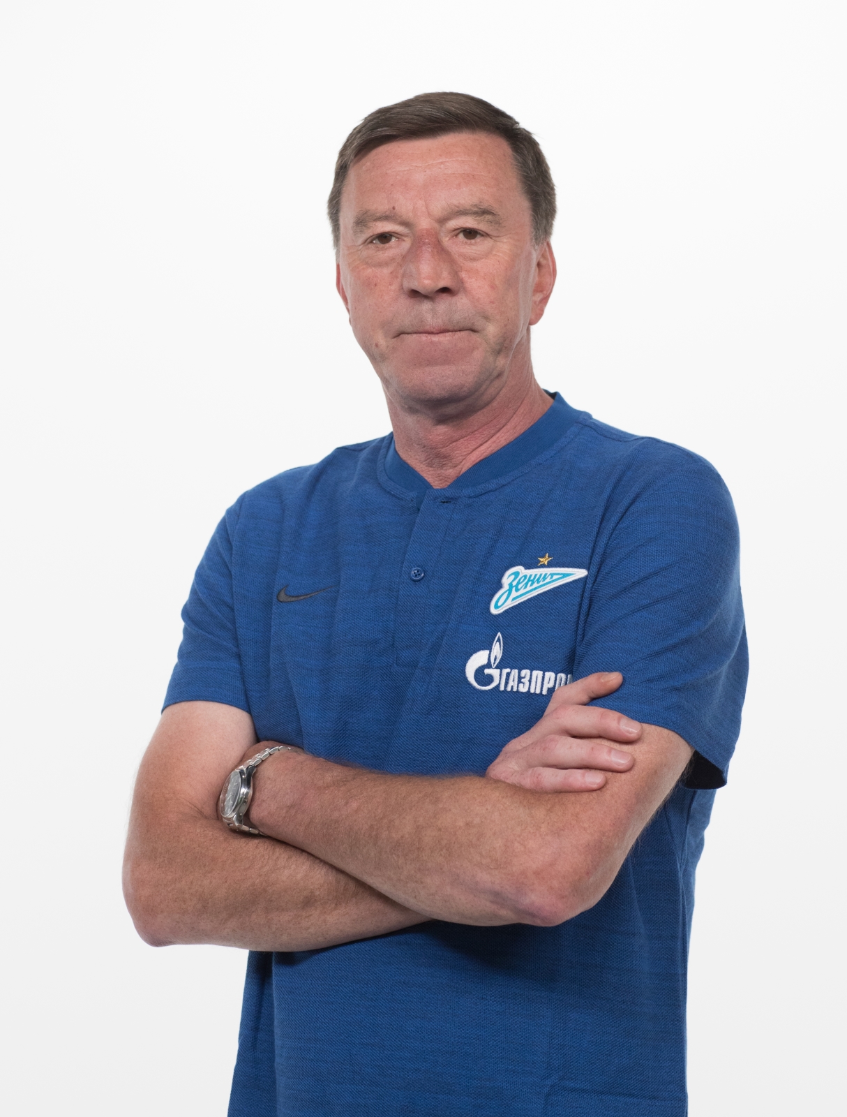 Фотосессия футболистов и тренеров основного состава ФК «Зенит» сезона 2018/19