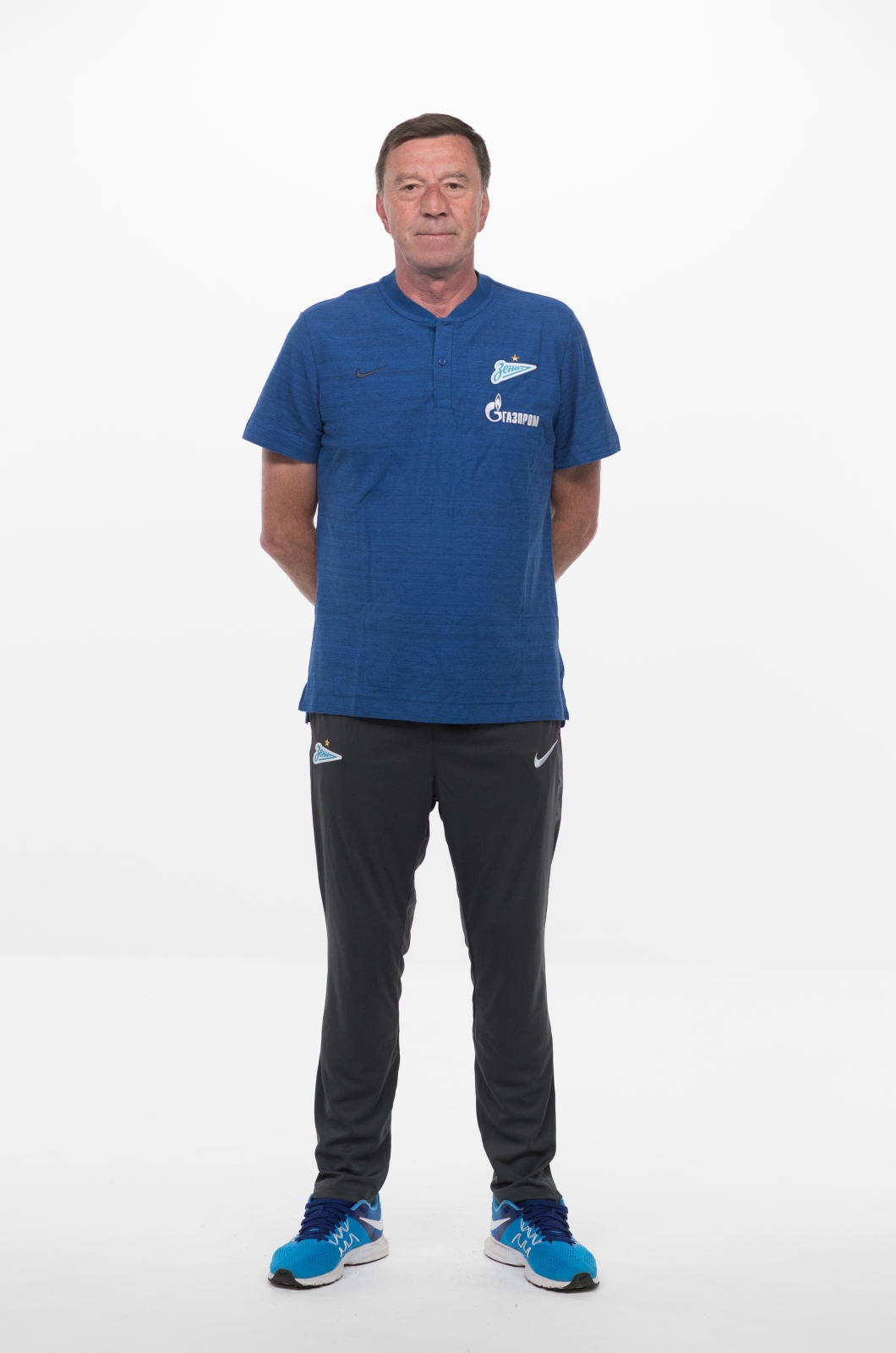 Фотосессия футболистов и тренеров основного состава ФК «Зенит» сезона 2018/19