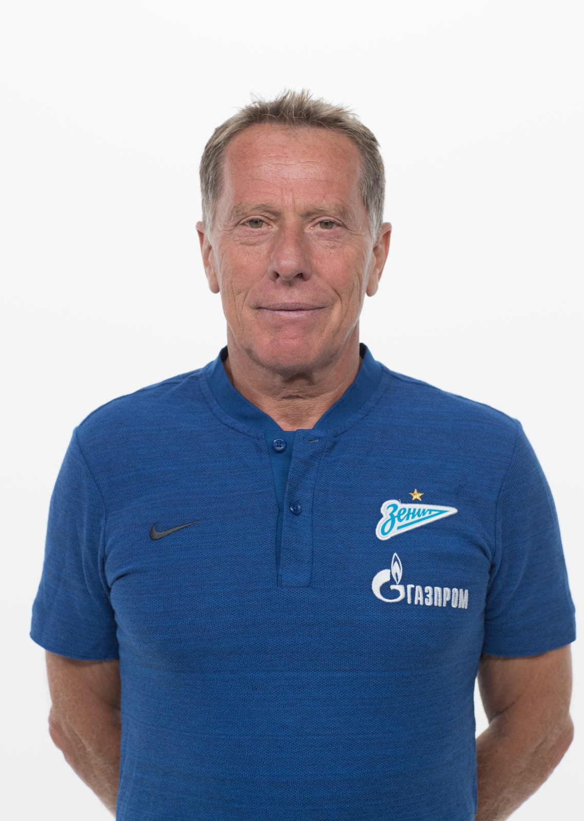 Фотосессия футболистов и тренеров основного состава ФК «Зенит» сезона 2018/19