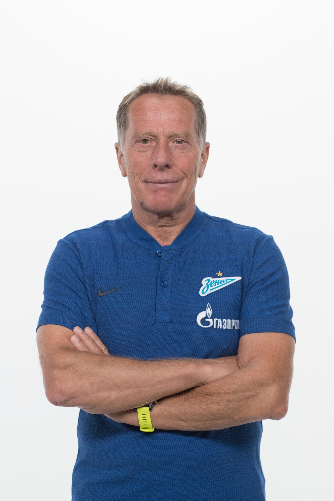 Фотосессия футболистов и тренеров основного состава ФК «Зенит» сезона 2018/19