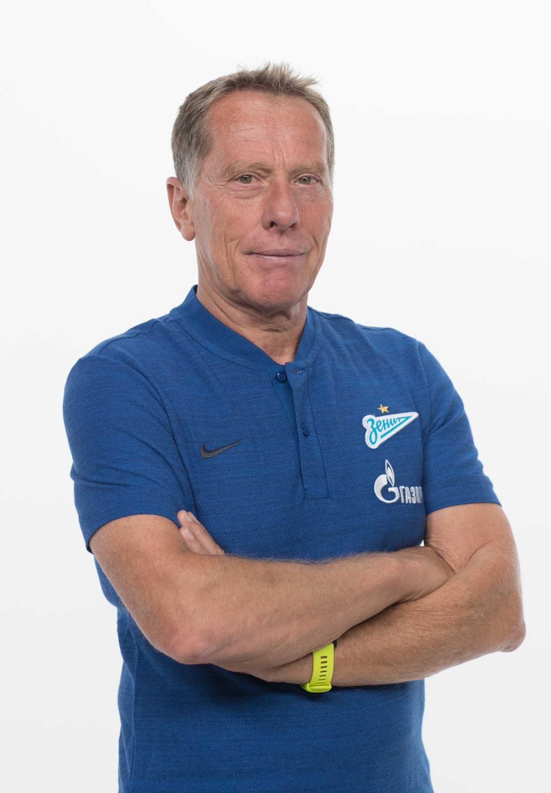 Фотосессия футболистов и тренеров основного состава ФК «Зенит» сезона 2018/19