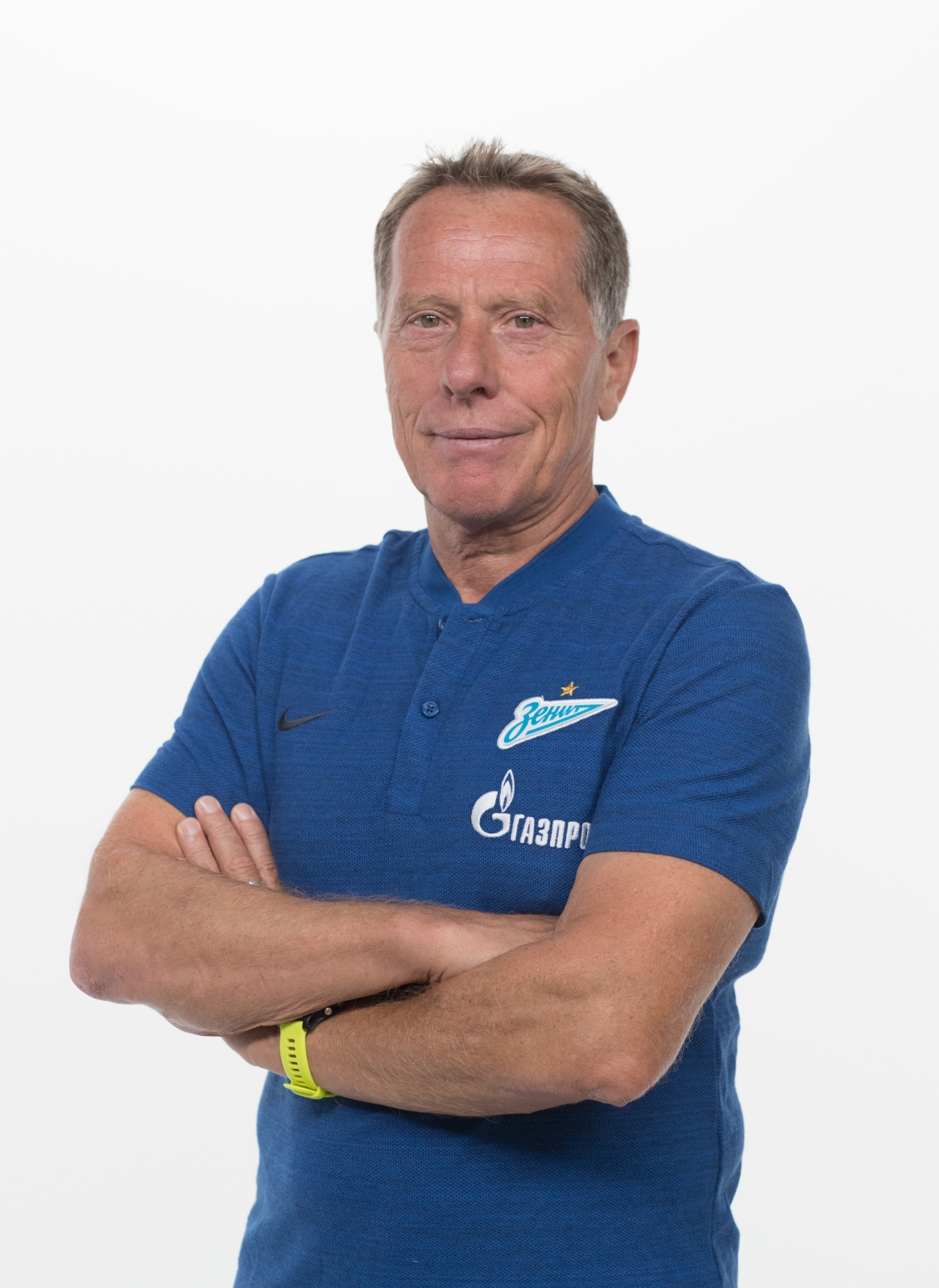 Фотосессия футболистов и тренеров основного состава ФК «Зенит» сезона 2018/19