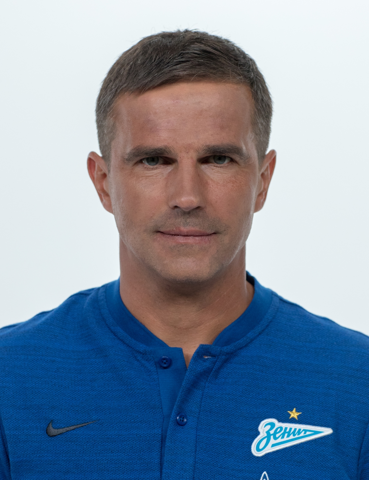 Фотосессия футболистов и тренеров основного состава ФК «Зенит» сезона 2018/19