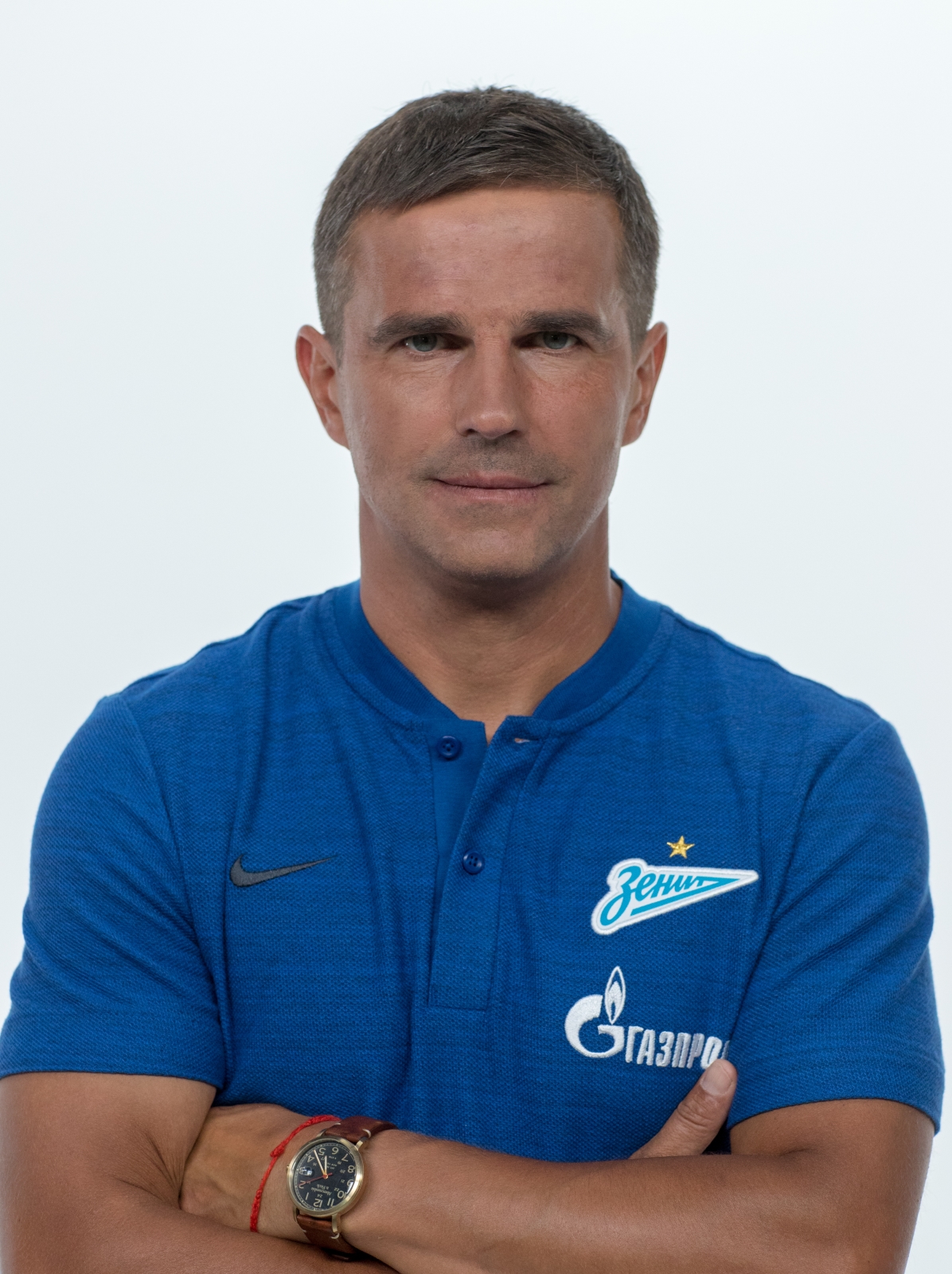 Фотосессия футболистов и тренеров основного состава ФК «Зенит» сезона 2018/19