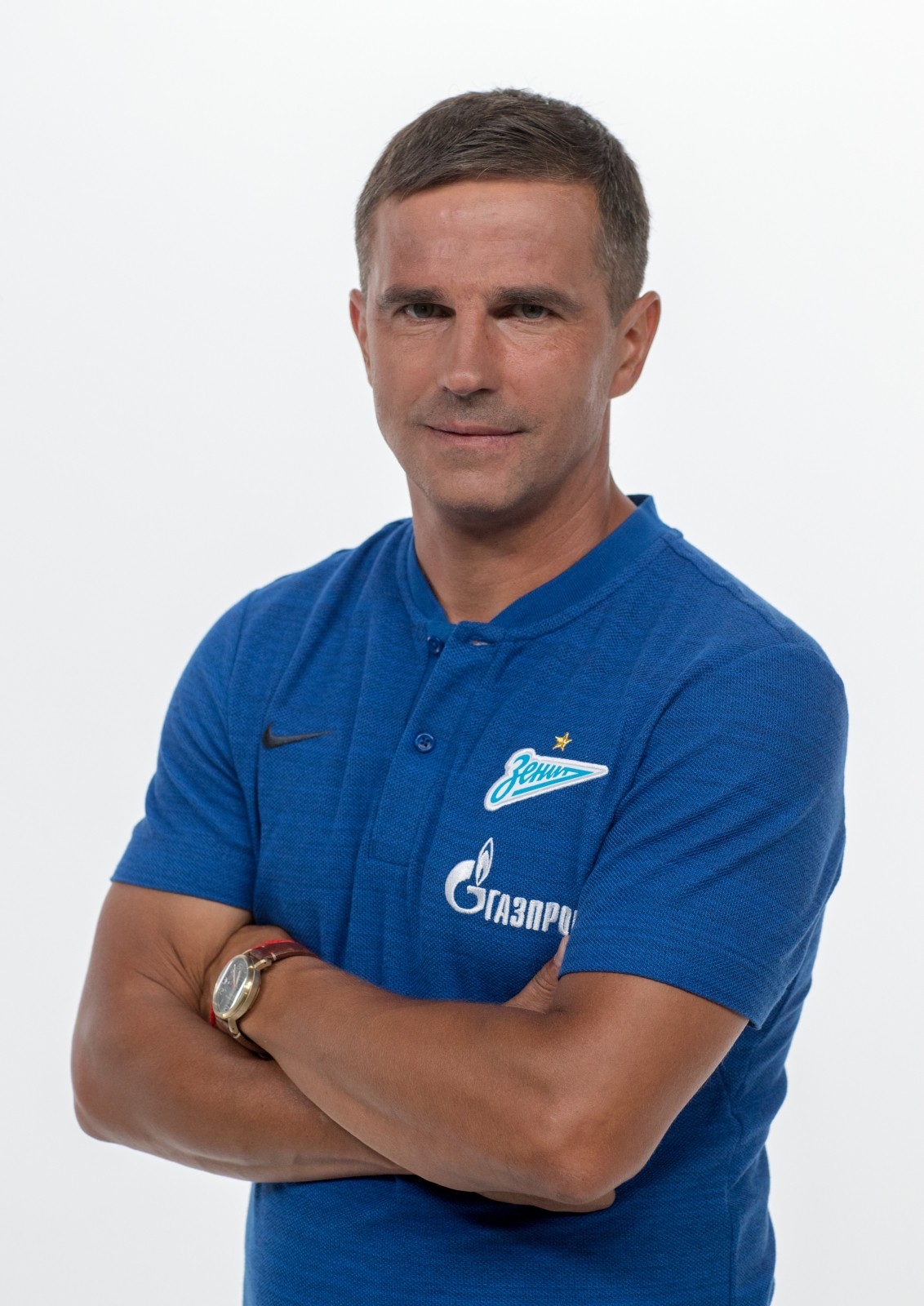 Фотосессия футболистов и тренеров основного состава ФК «Зенит» сезона 2018/19