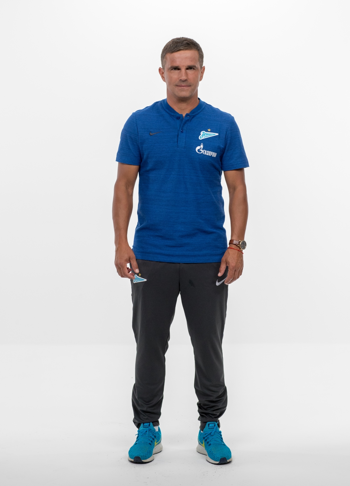 Фотосессия футболистов и тренеров основного состава ФК «Зенит» сезона 2018/19