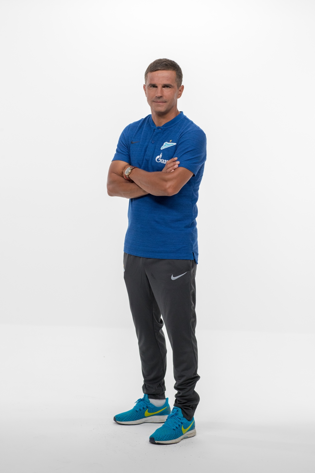 Фотосессия футболистов и тренеров основного состава ФК «Зенит» сезона 2018/19