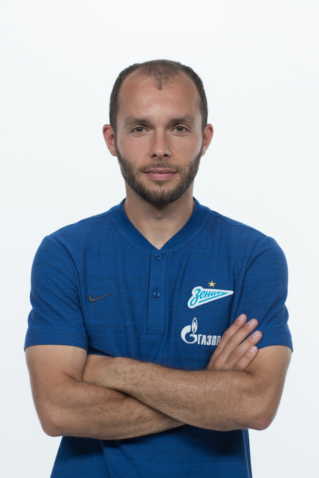 Фотосессия футболистов и тренеров основного состава ФК «Зенит» сезона 2018/19