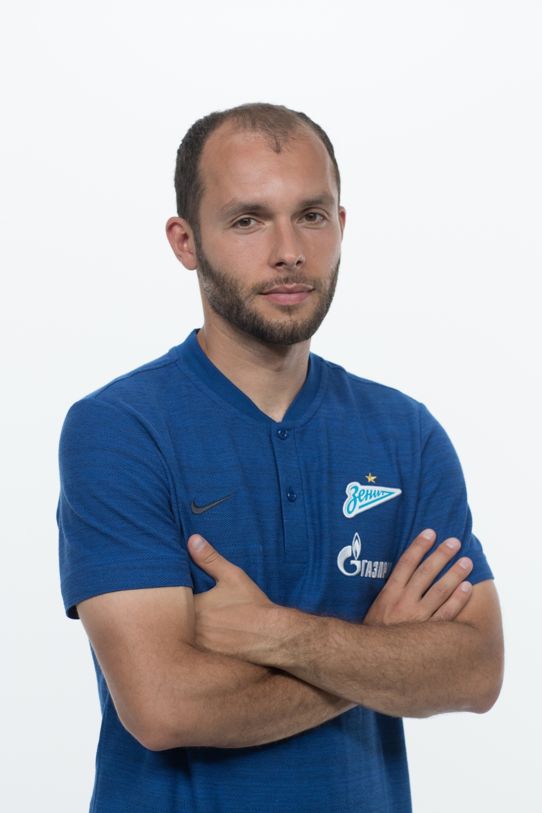 Фотосессия футболистов и тренеров основного состава ФК «Зенит» сезона 2018/19