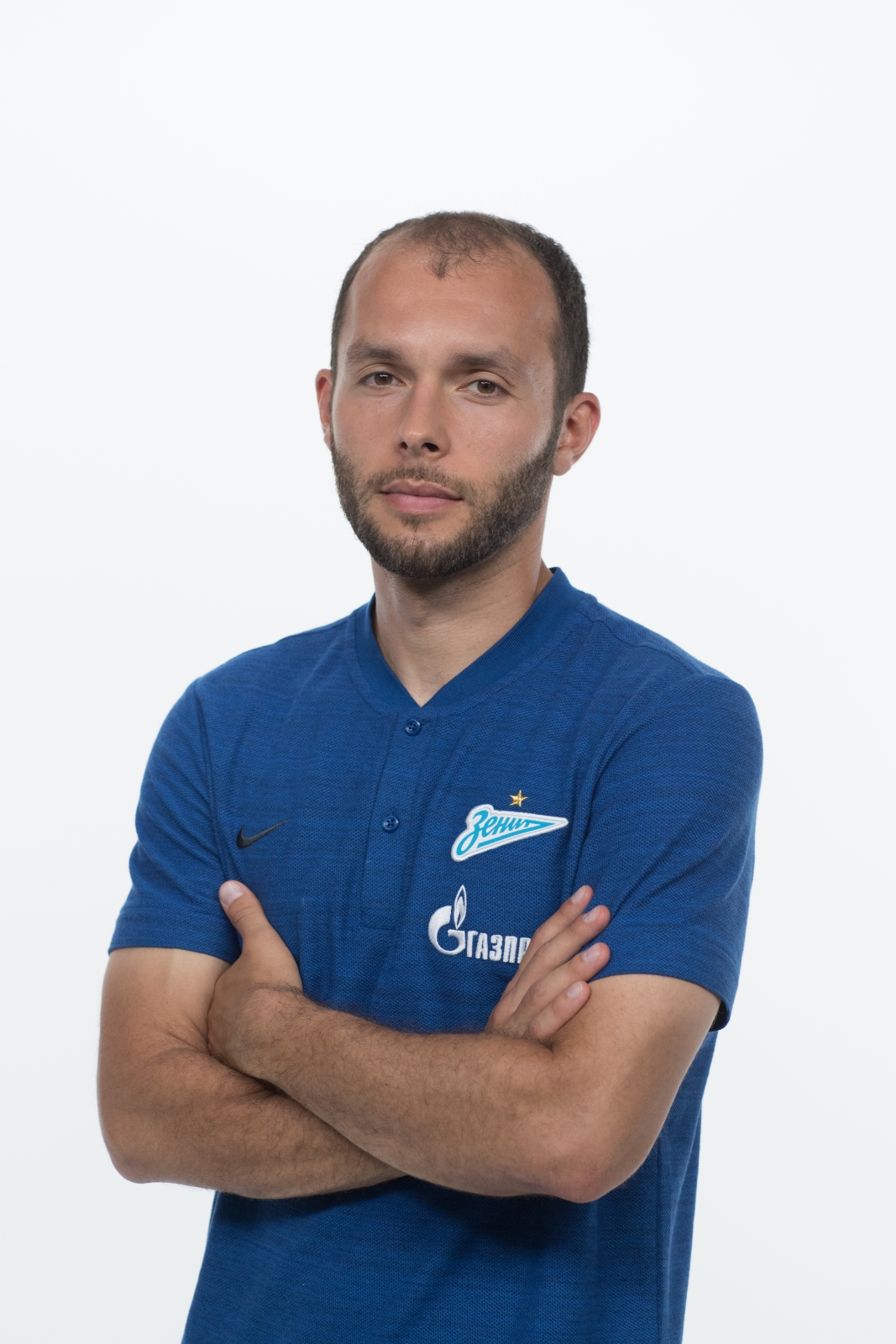 Фотосессия футболистов и тренеров основного состава ФК «Зенит» сезона 2018/19