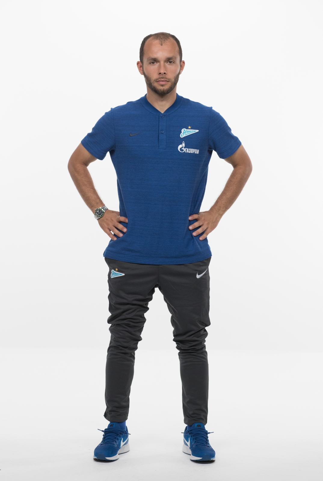 Фотосессия футболистов и тренеров основного состава ФК «Зенит» сезона 2018/19