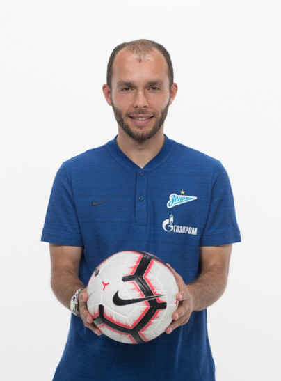 Фотосессия футболистов и тренеров основного состава ФК «Зенит» сезона 2018/19