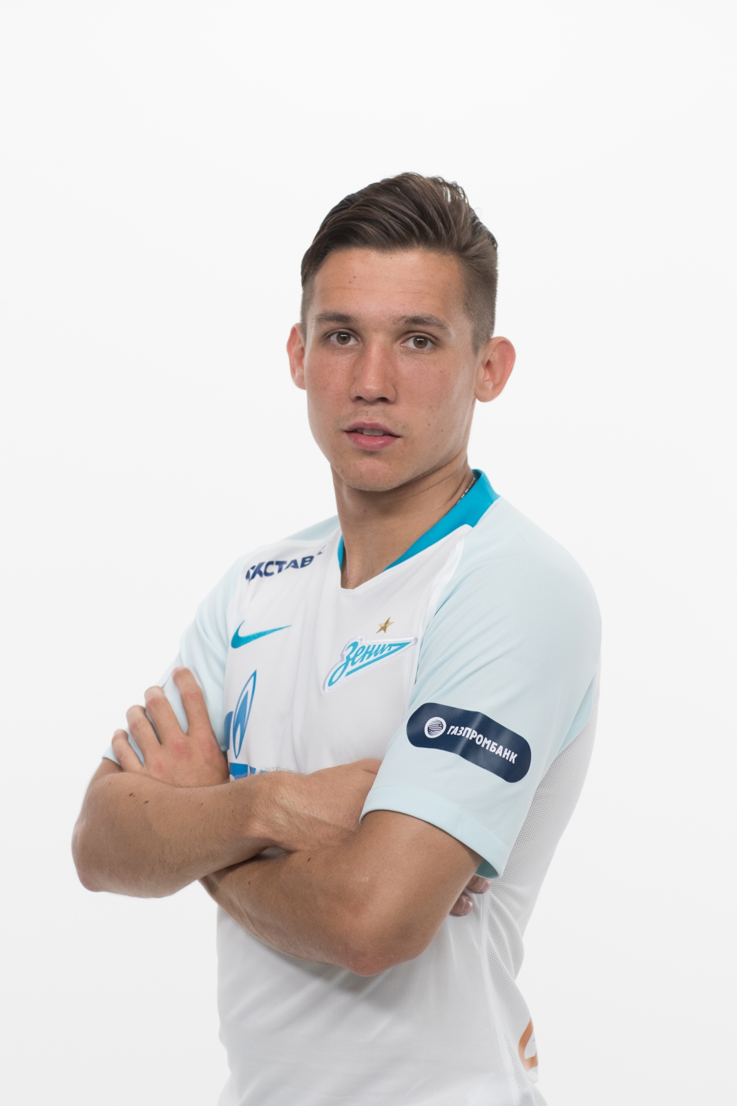 Фотосессия футболистов и тренеров основного состава ФК «Зенит» сезона 2018/19