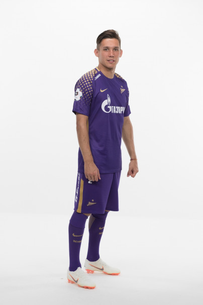 Фотосессия футболистов и тренеров основного состава ФК «Зенит» сезона 2018/19