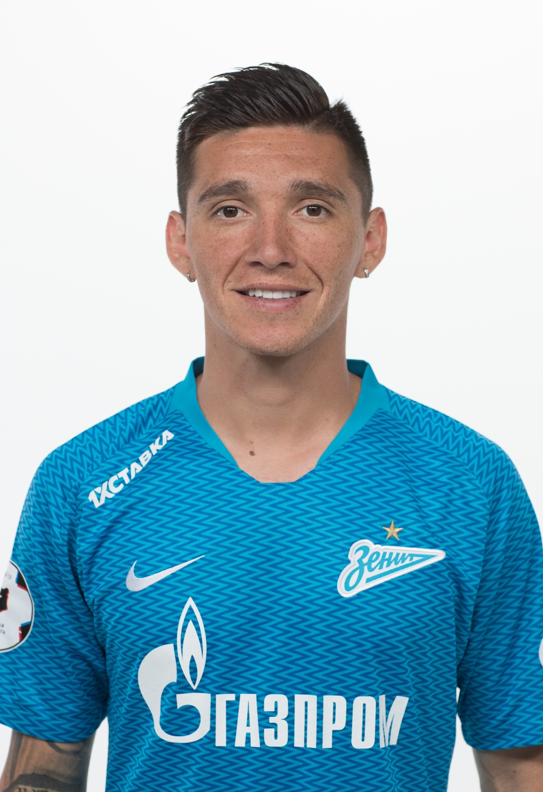 Фотосессия футболистов и тренеров основного состава ФК «Зенит» сезона 2018/19