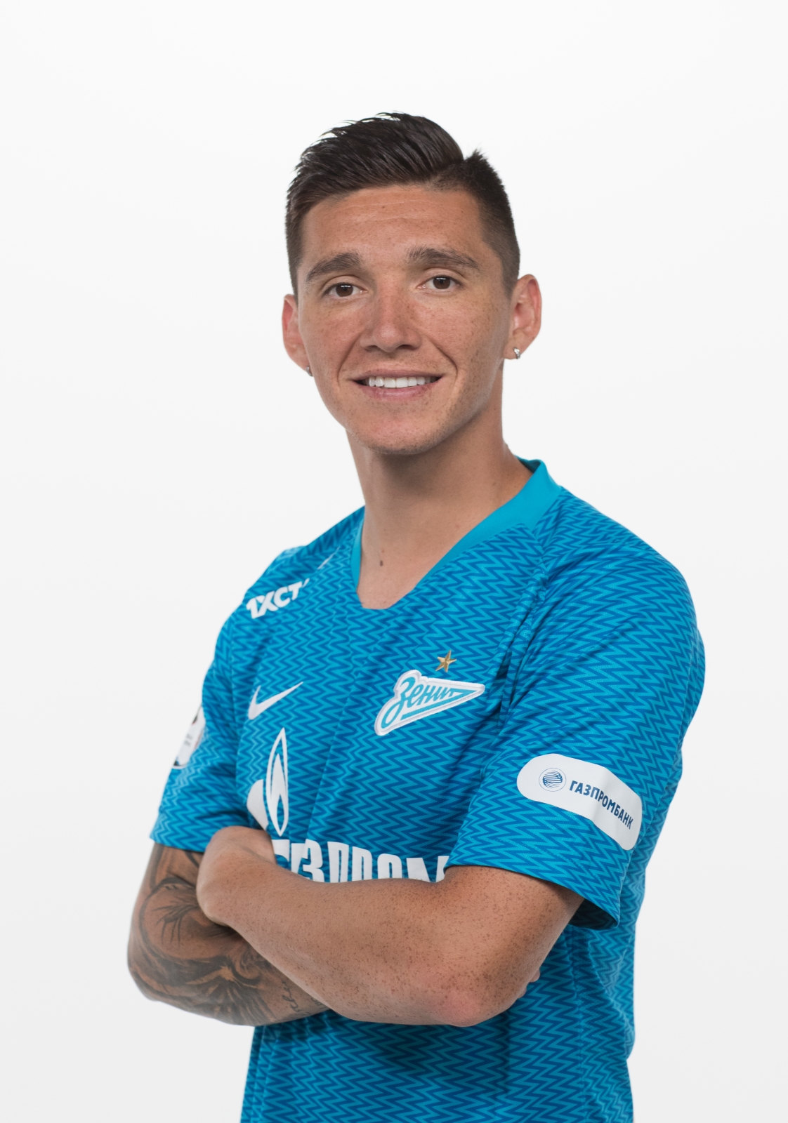 Фотосессия футболистов и тренеров основного состава ФК «Зенит» сезона 2018/19