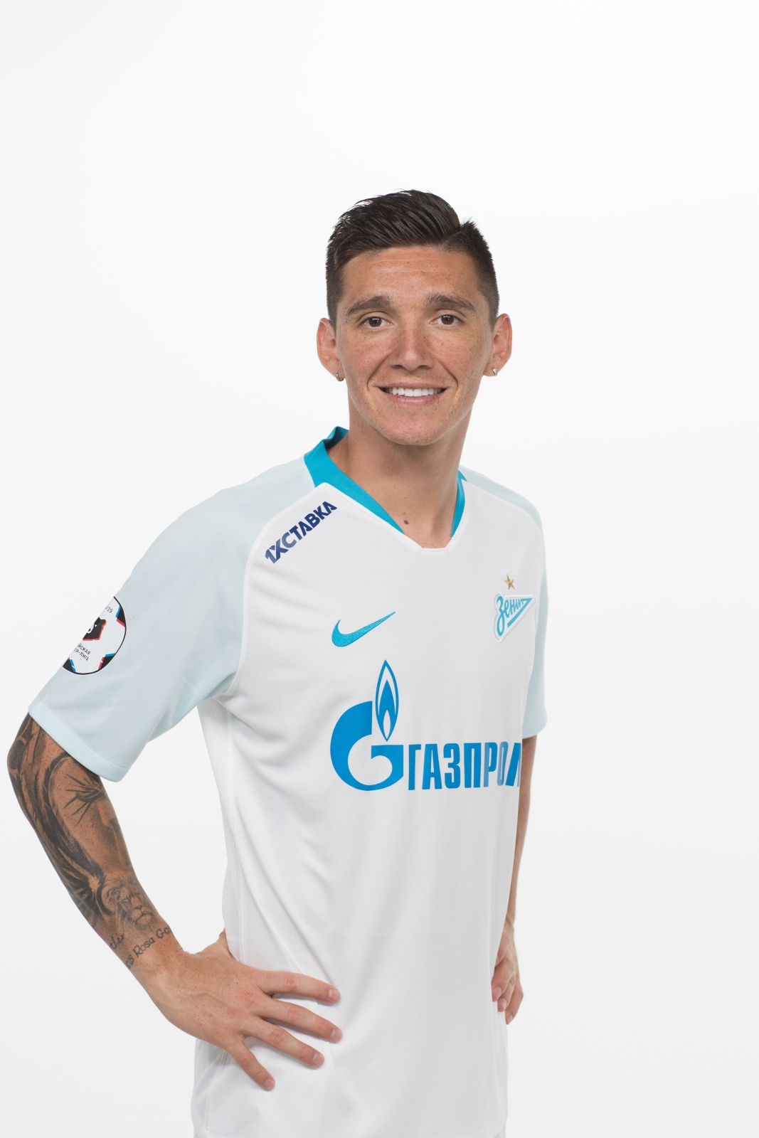 Фотосессия футболистов и тренеров основного состава ФК «Зенит» сезона 2018/19