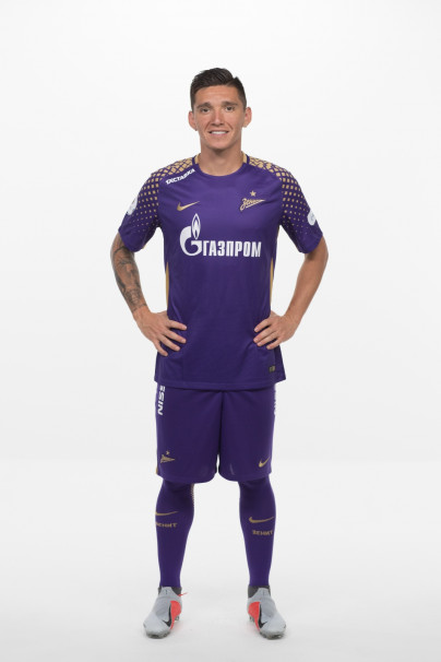 Фотосессия футболистов и тренеров основного состава ФК «Зенит» сезона 2018/19