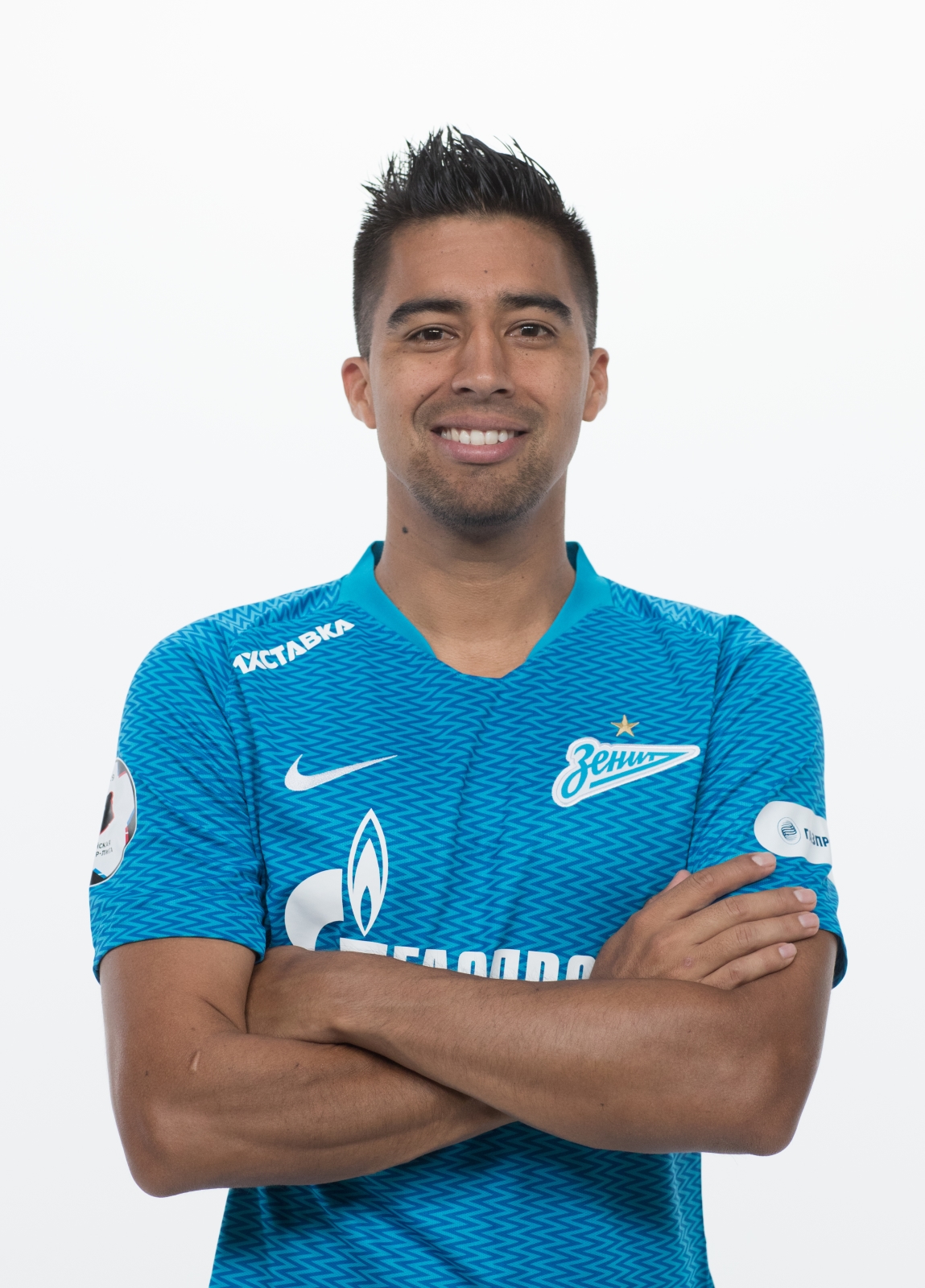 Фотосессия футболистов и тренеров основного состава ФК «Зенит» сезона 2018/19