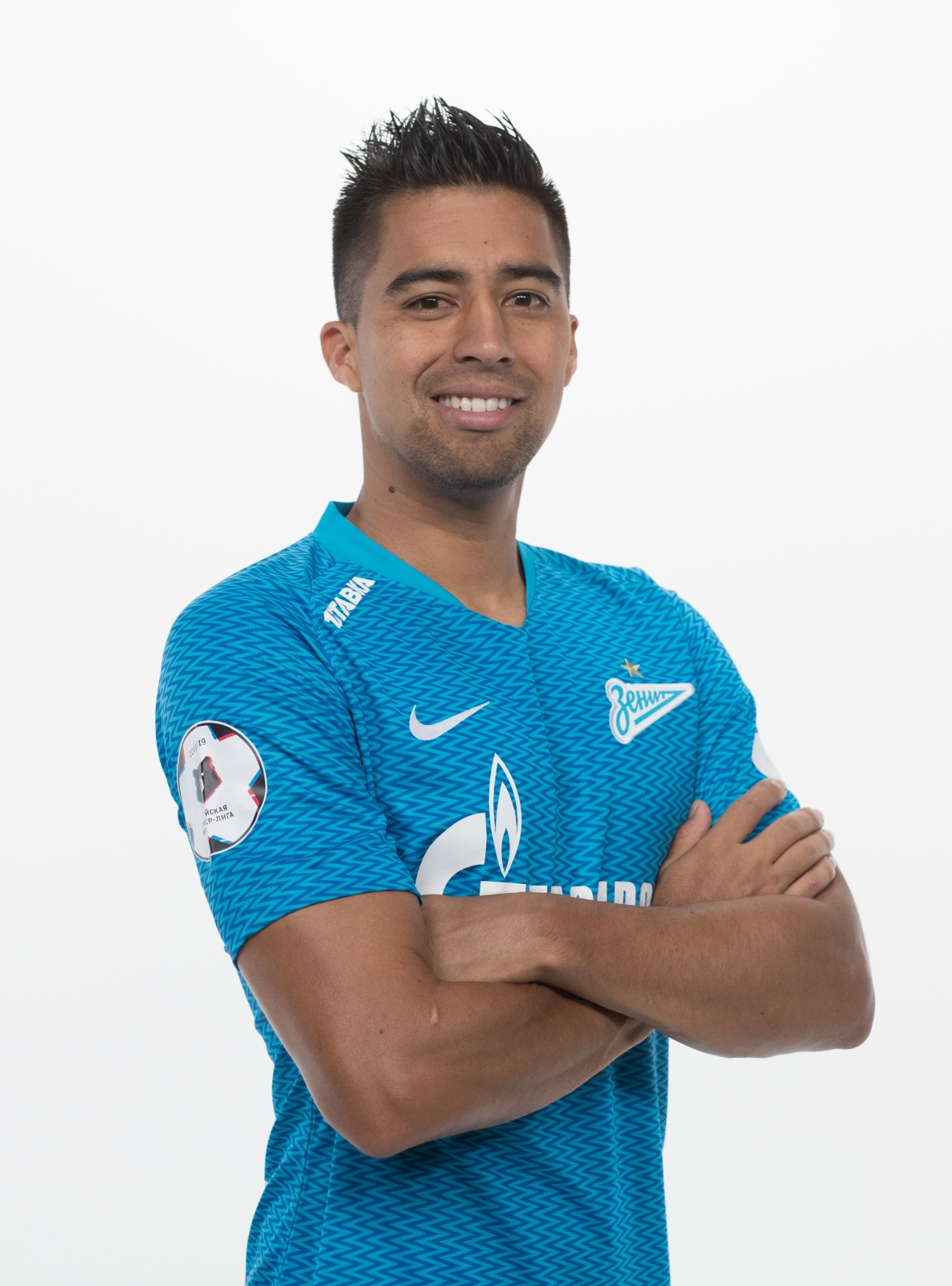 Фотосессия футболистов и тренеров основного состава ФК «Зенит» сезона 2018/19