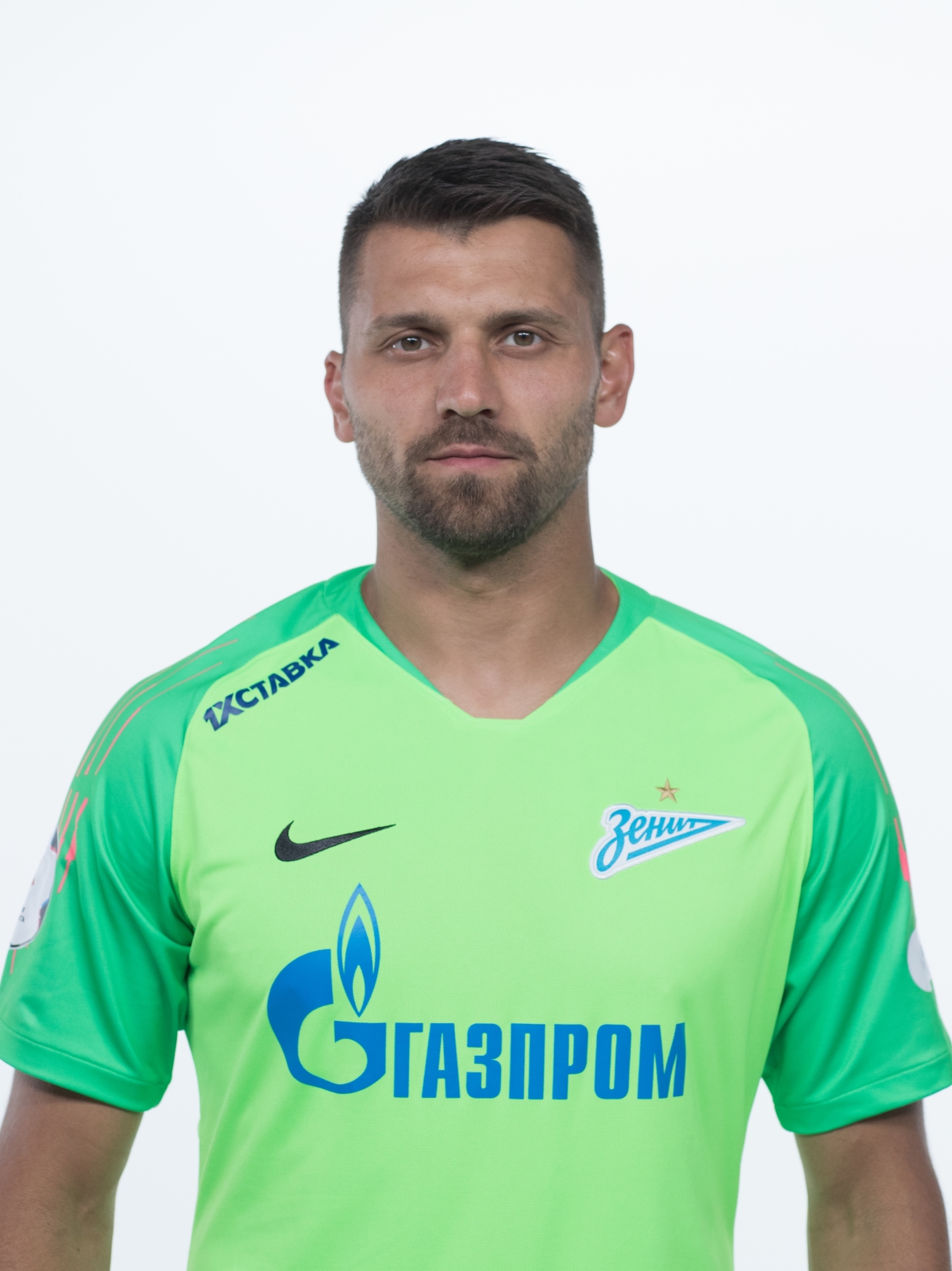 Фотосессия футболистов и тренеров основного состава ФК «Зенит» сезона 2018/19