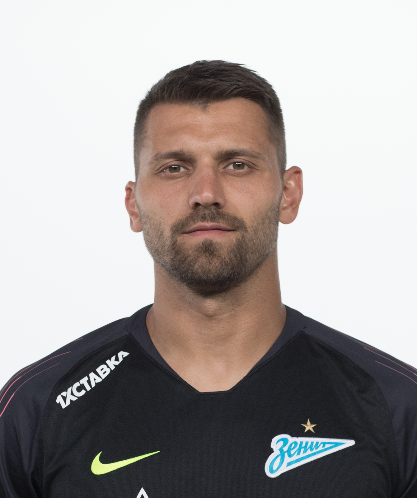 Фотосессия футболистов и тренеров основного состава ФК «Зенит» сезона 2018/19