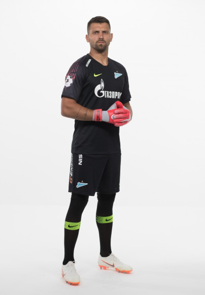 Фотосессия футболистов и тренеров основного состава ФК «Зенит» сезона 2018/19