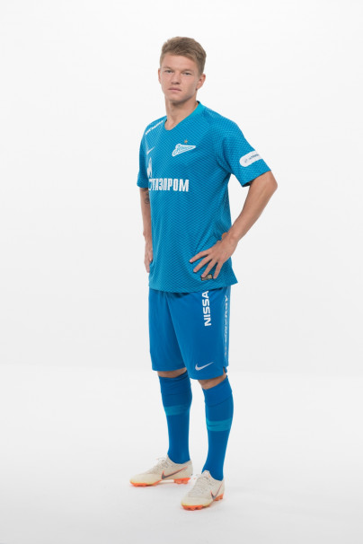 Фотосессия футболистов и тренеров основного состава ФК «Зенит» сезона 2018/19