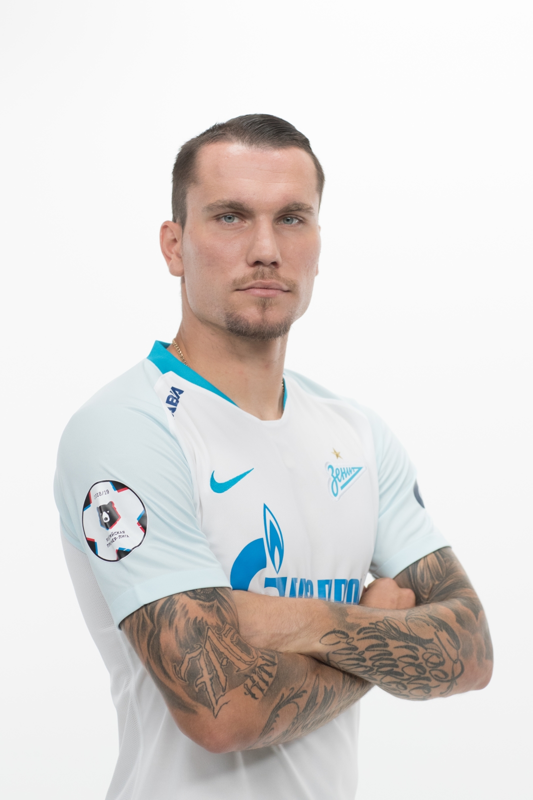 Фотосессия футболистов и тренеров основного состава ФК «Зенит» сезона 2018/19