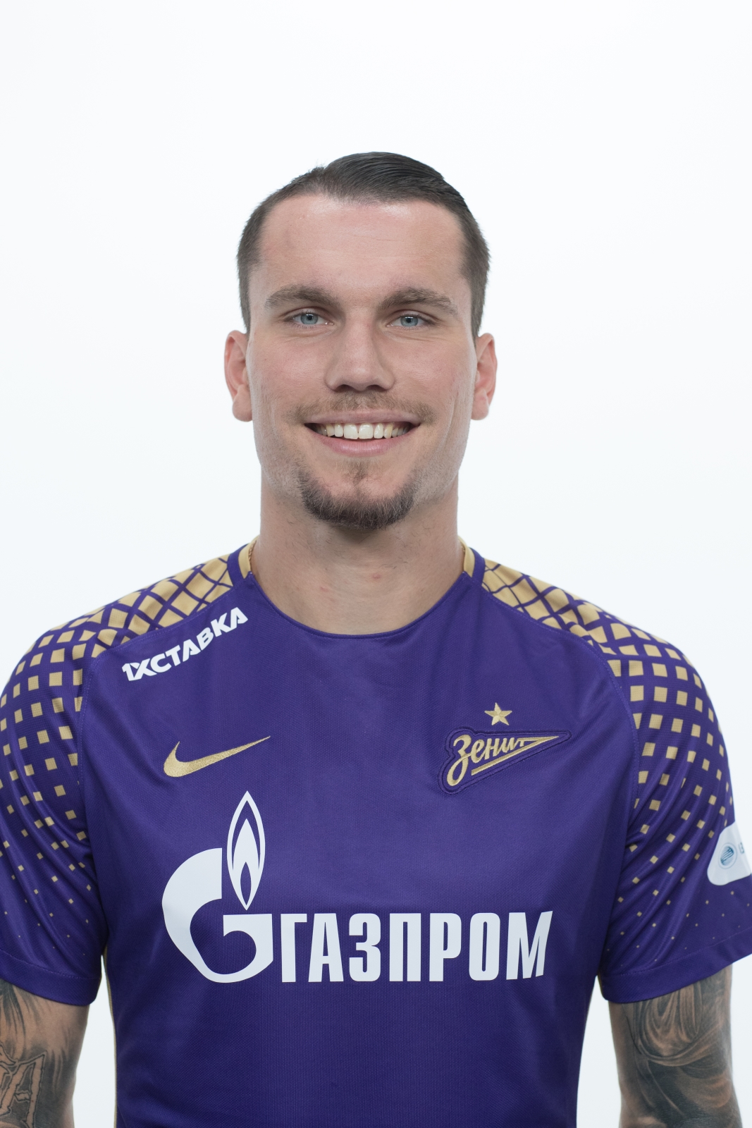 Фотосессия футболистов и тренеров основного состава ФК «Зенит» сезона 2018/19