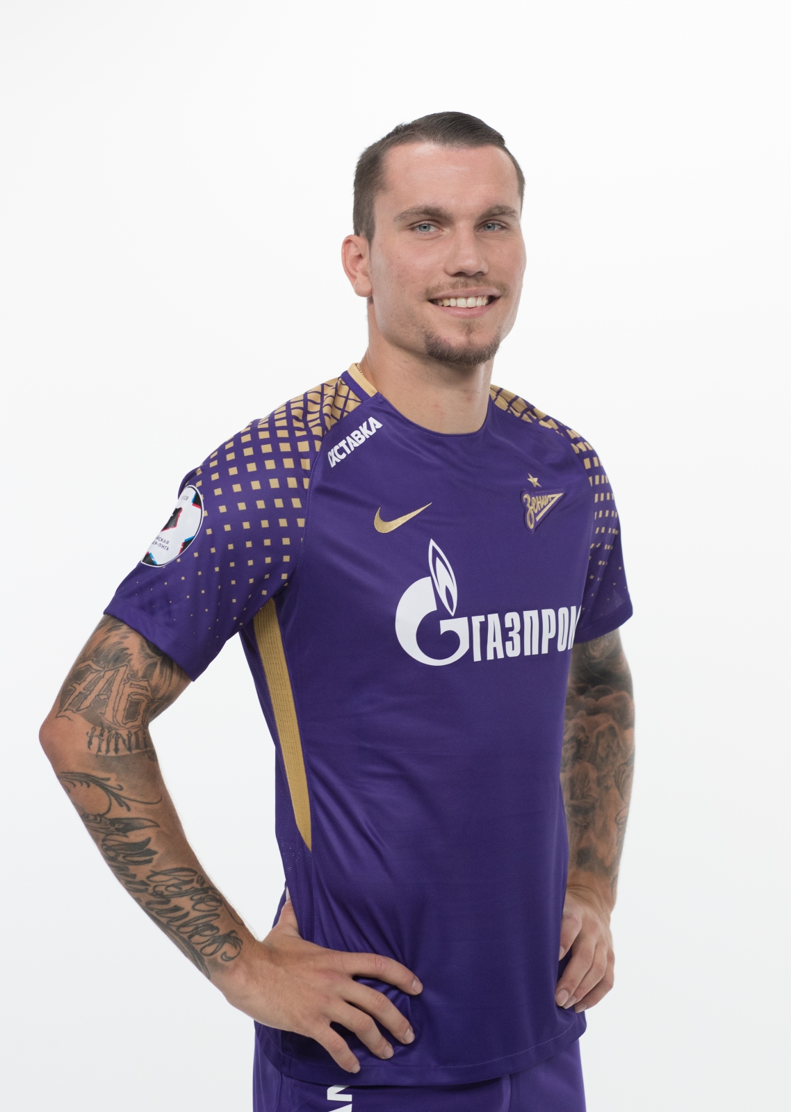 Фотосессия футболистов и тренеров основного состава ФК «Зенит» сезона 2018/19