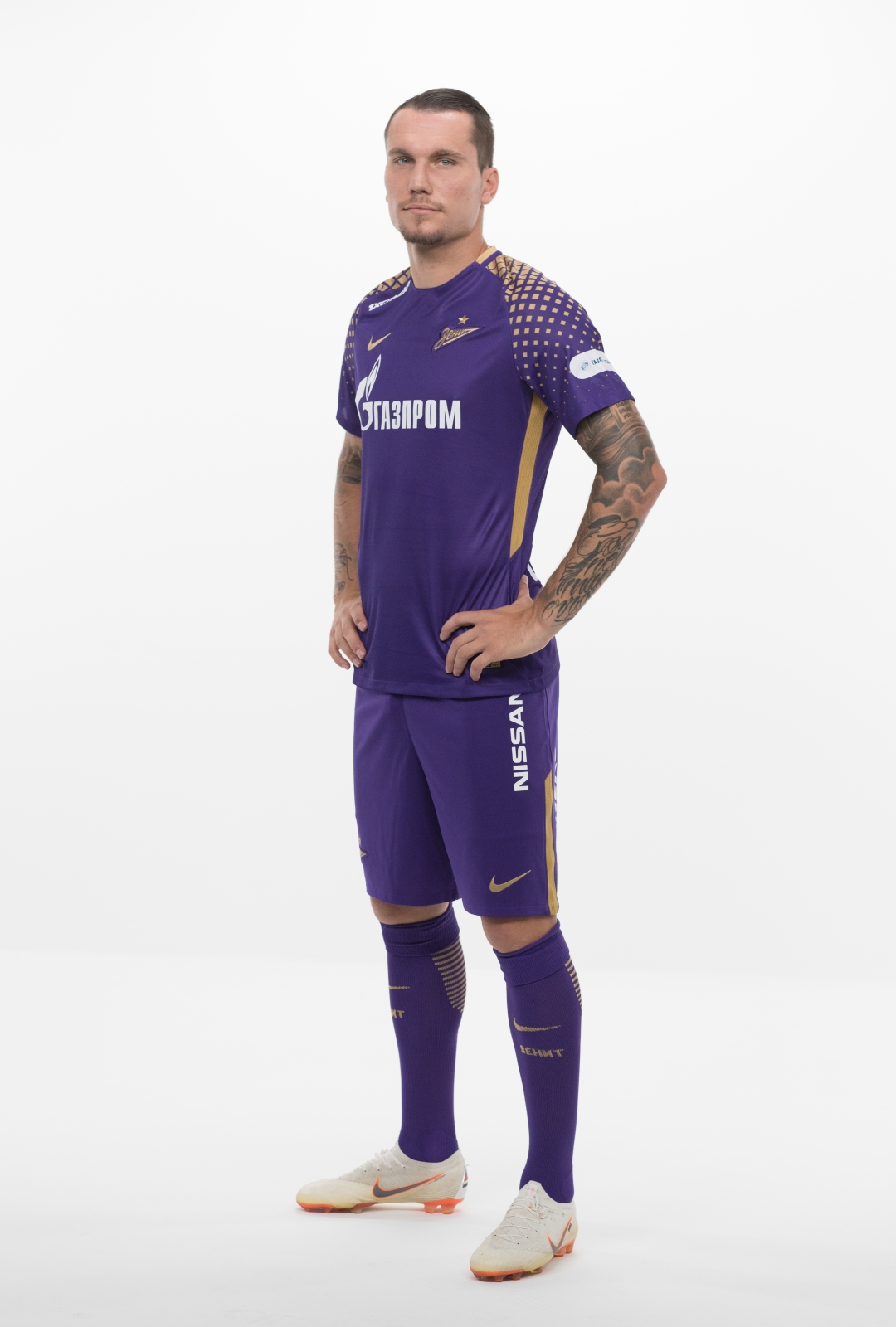 Фотосессия футболистов и тренеров основного состава ФК «Зенит» сезона 2018/19