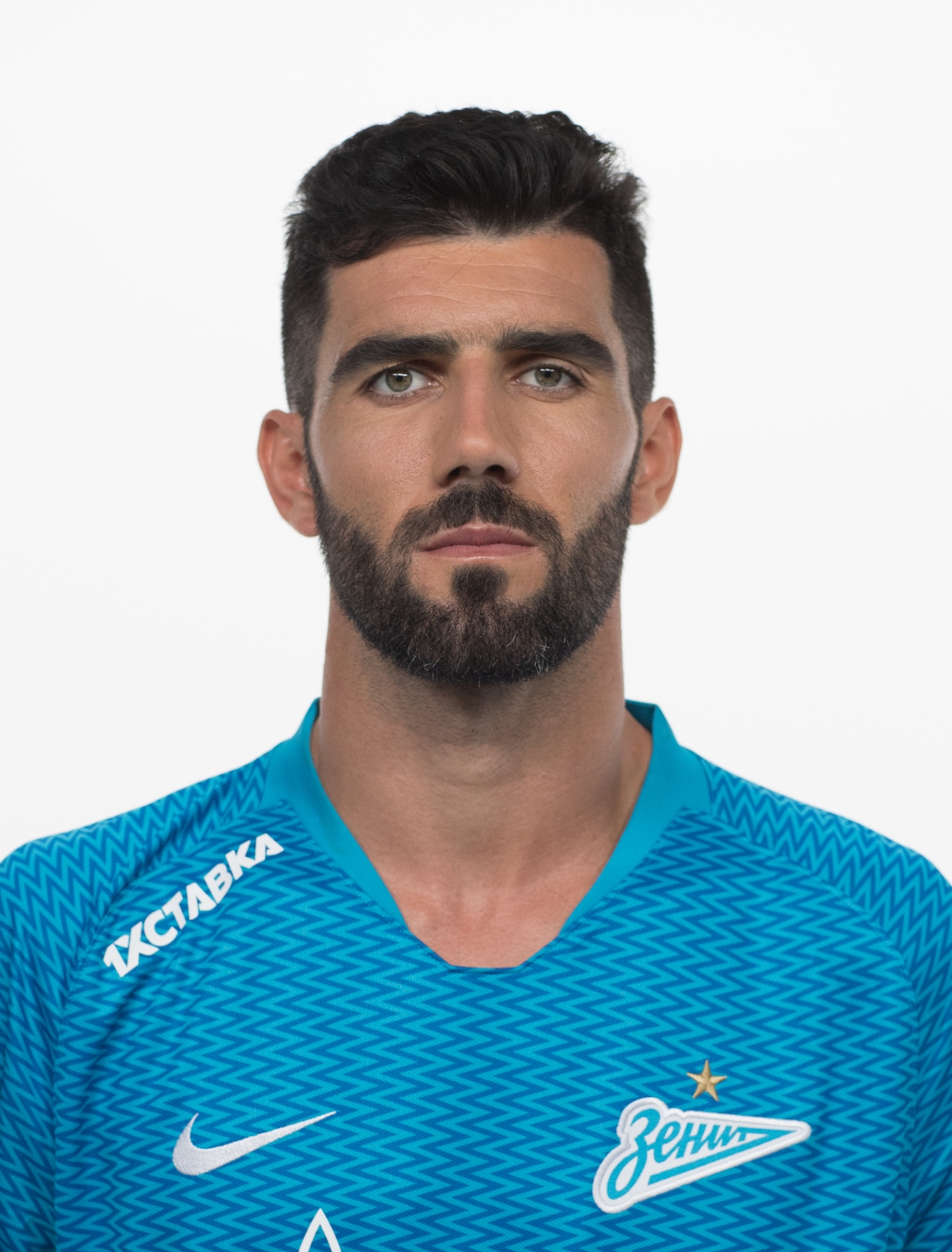 Фотосессия футболистов и тренеров основного состава ФК «Зенит» сезона 2018/19