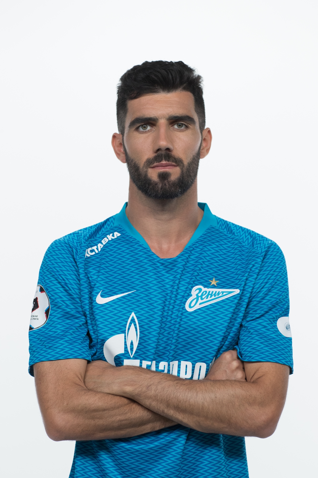 Фотосессия футболистов и тренеров основного состава ФК «Зенит» сезона 2018/19