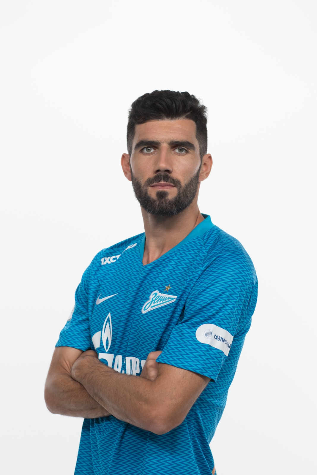 Фотосессия футболистов и тренеров основного состава ФК «Зенит» сезона 2018/19