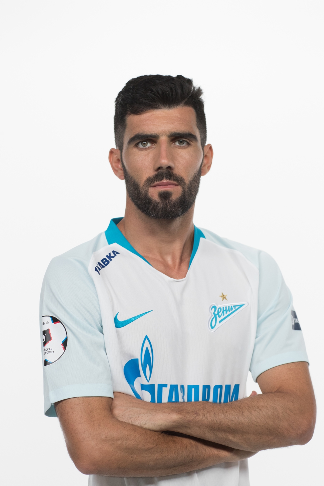 Фотосессия футболистов и тренеров основного состава ФК «Зенит» сезона 2018/19