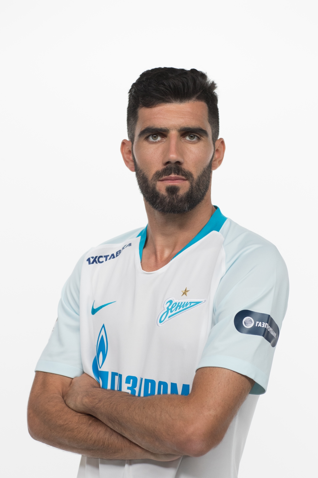 Фотосессия футболистов и тренеров основного состава ФК «Зенит» сезона 2018/19