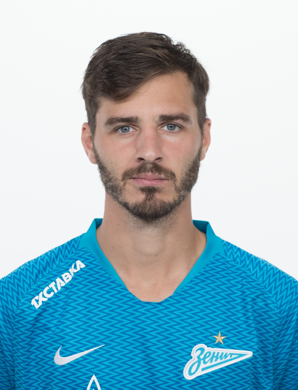 Фотосессия футболистов и тренеров основного состава ФК «Зенит» сезона 2018/19