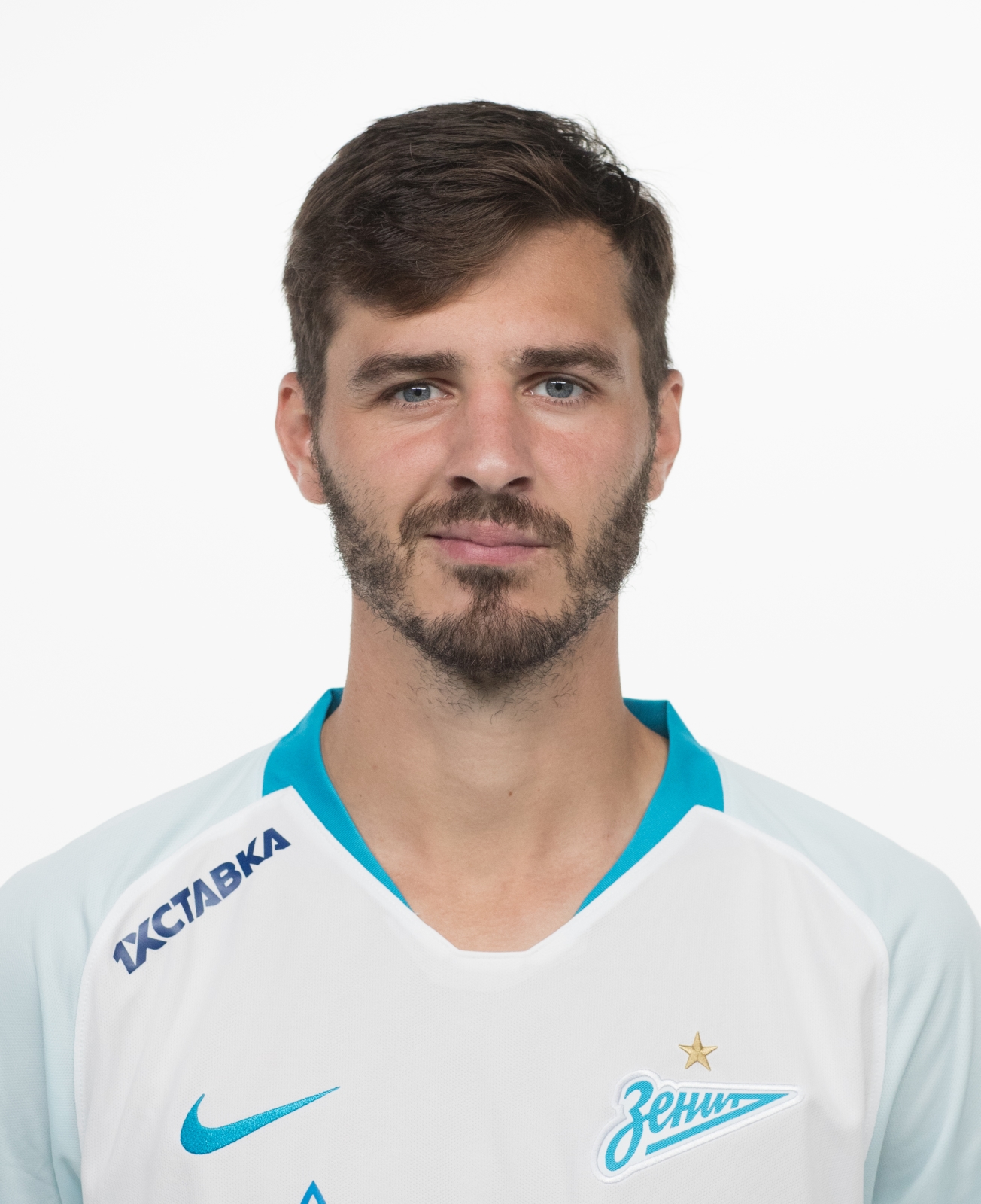 Фотосессия футболистов и тренеров основного состава ФК «Зенит» сезона 2018/19