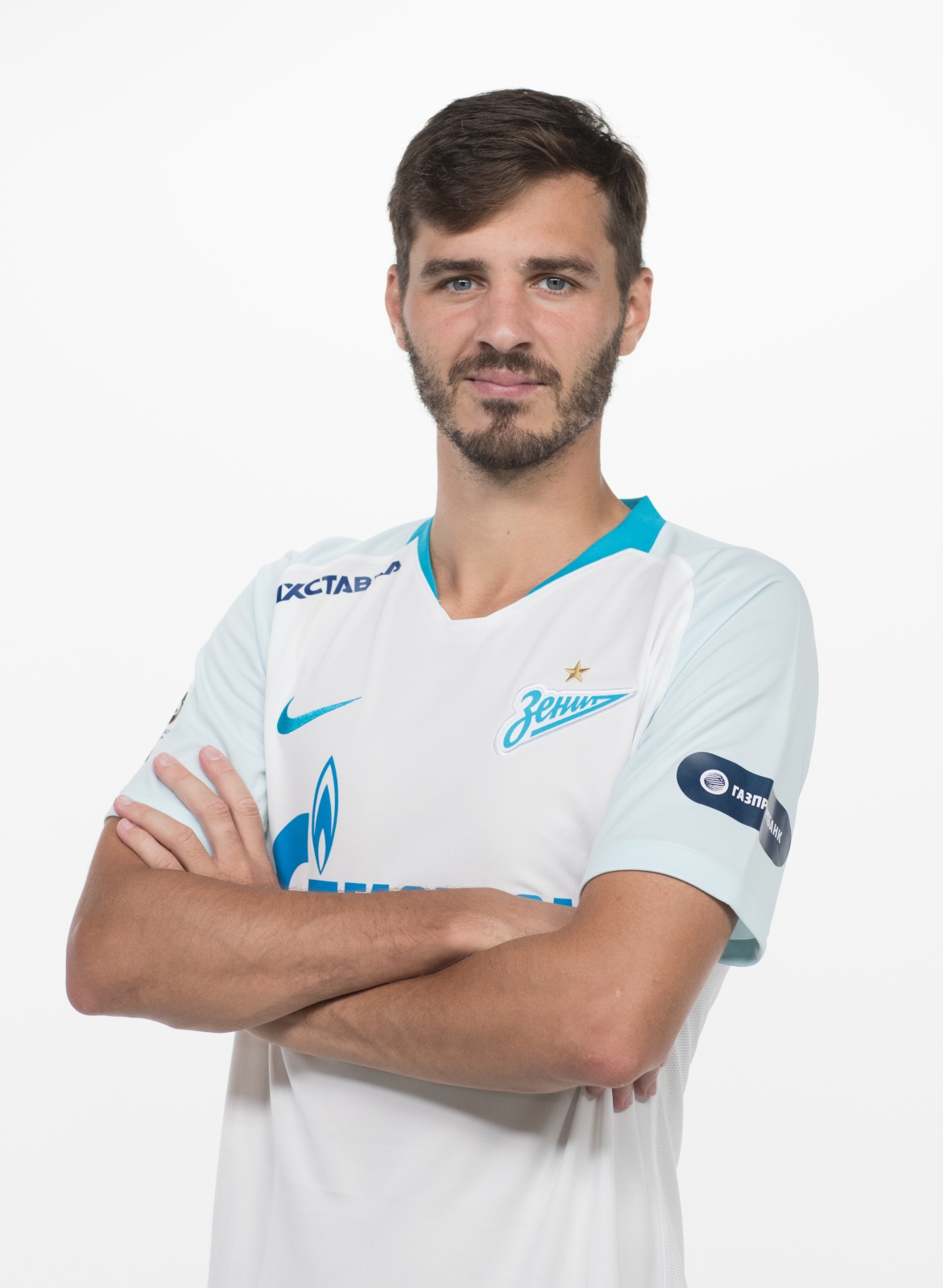 Фотосессия футболистов и тренеров основного состава ФК «Зенит» сезона 2018/19