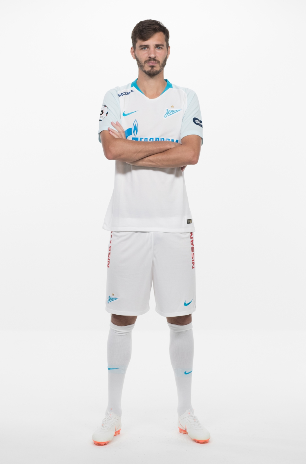 Фотосессия футболистов и тренеров основного состава ФК «Зенит» сезона 2018/19