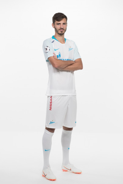 Фотосессия футболистов и тренеров основного состава ФК «Зенит» сезона 2018/19