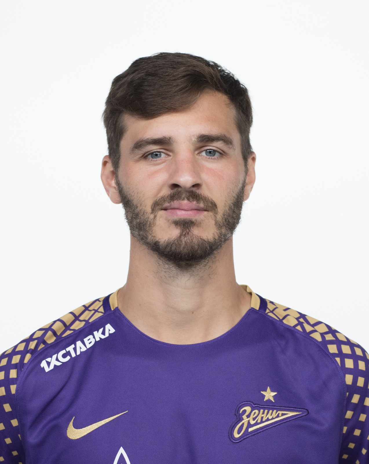 Фотосессия футболистов и тренеров основного состава ФК «Зенит» сезона 2018/19