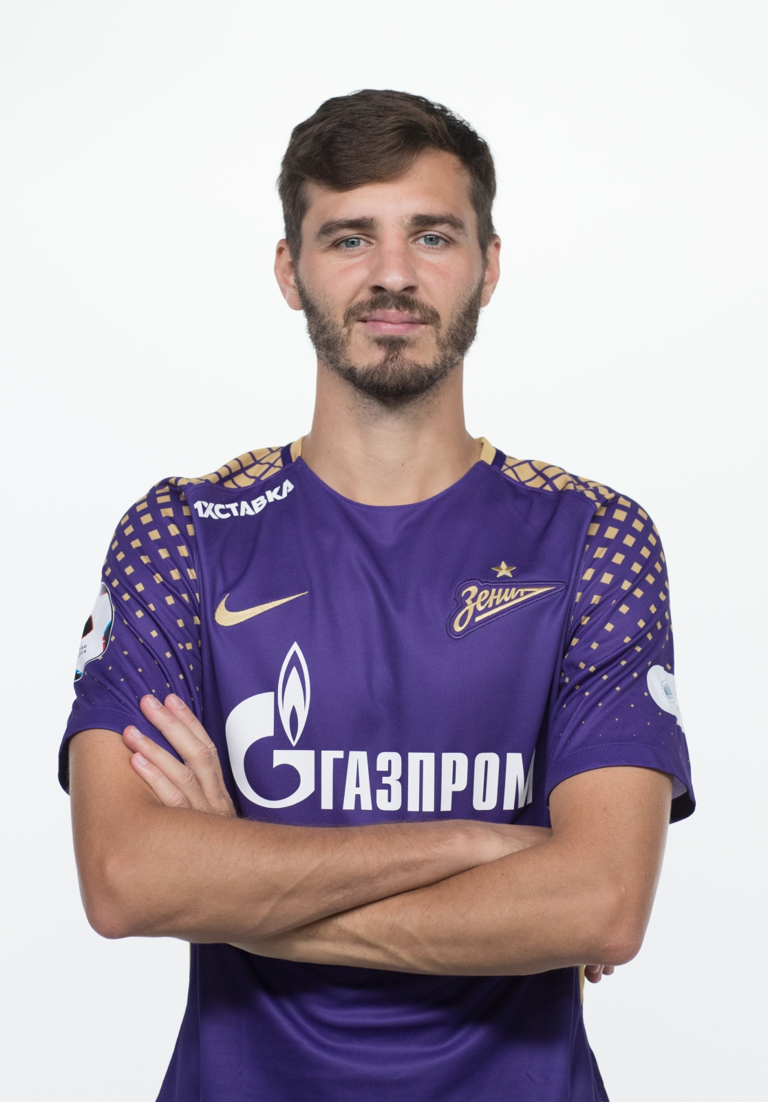 Фотосессия футболистов и тренеров основного состава ФК «Зенит» сезона 2018/19