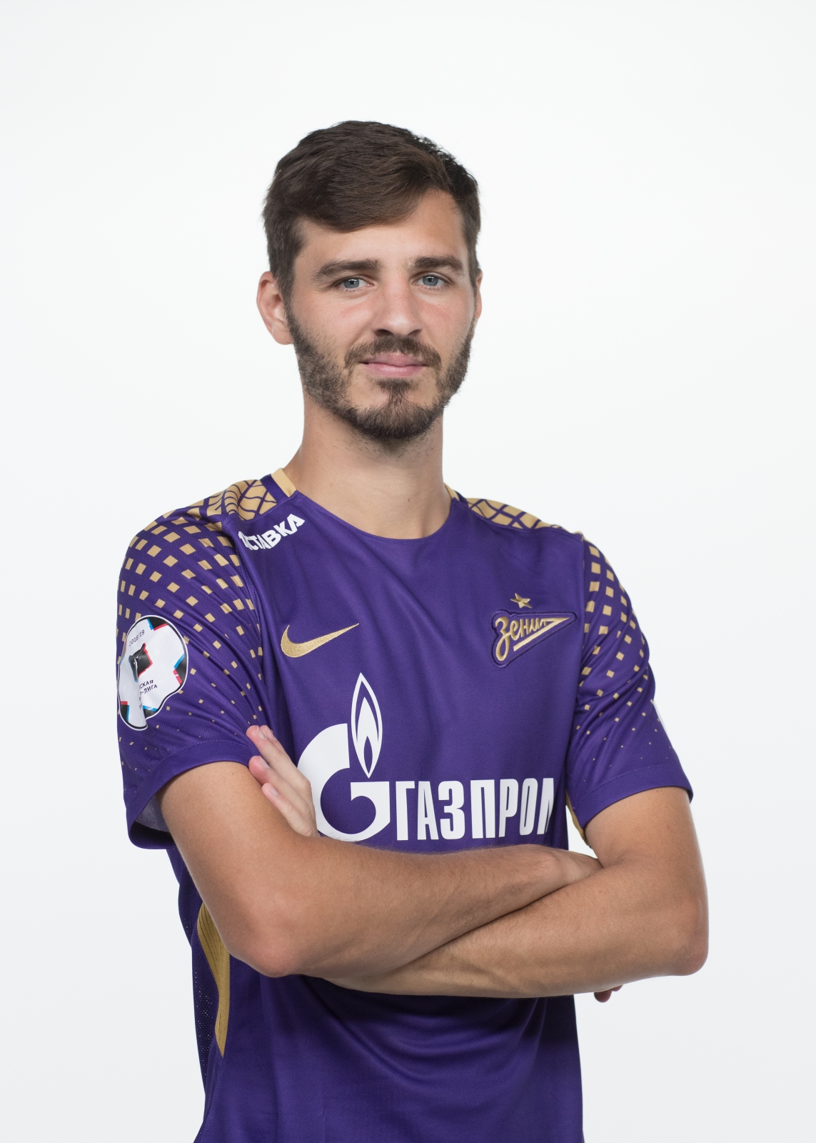 Фотосессия футболистов и тренеров основного состава ФК «Зенит» сезона 2018/19