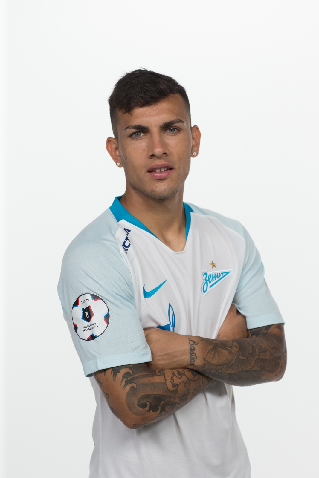 Фотосессия футболистов и тренеров основного состава ФК «Зенит» сезона 2018/19